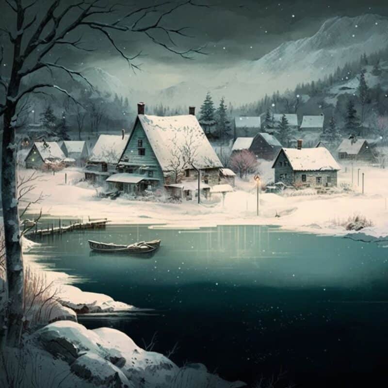 Rozprávka na dobrú noc - Ako vodníci trávia zimu