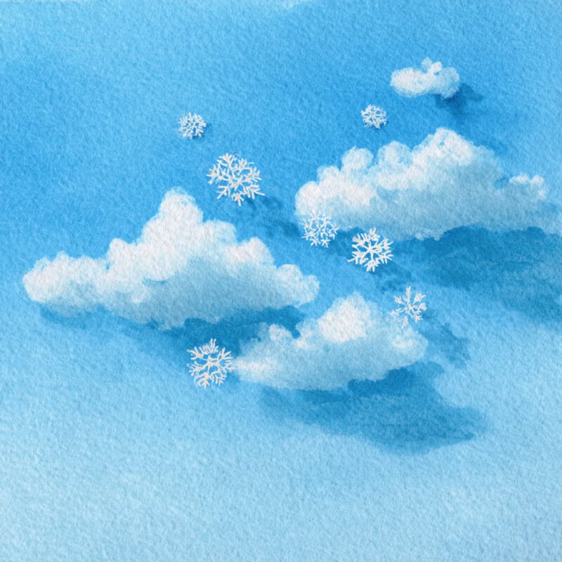 Rozprávka na čítanie - Neposlušná snehová vločka