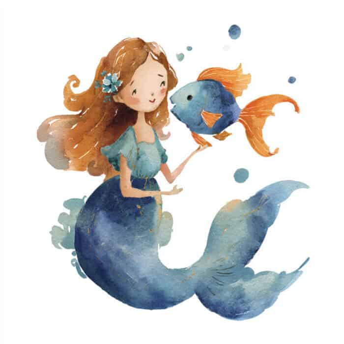 Rozprávka pre deti - Morská panna Koral a nariekajúce strašidlo