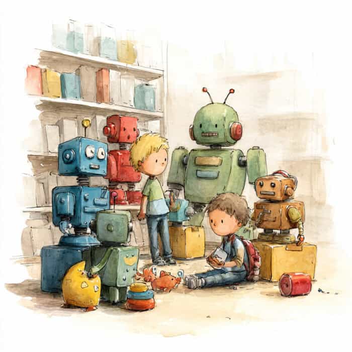 Rozprávka na čítanie - Čo sa deje v noci v hračkárstve