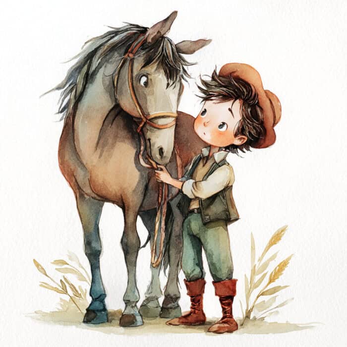 Rozprávka pre deti - Filip, hovoriaci kôň