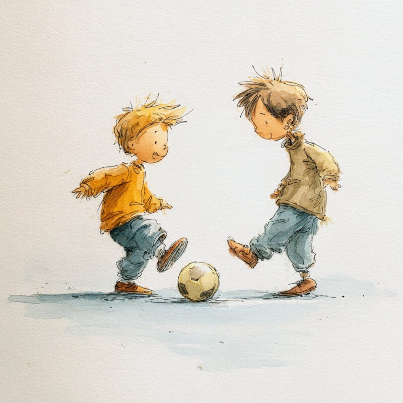 Rozprávka na čítanie - Kto rozbil školníkovo okno