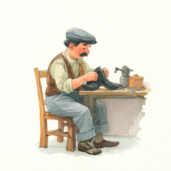 Rozprávka na čítanie - Škriatkovia a obuvník