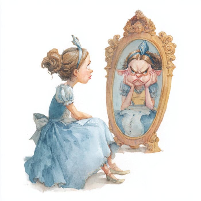 Rozprávka na čítanie - Zrkadlo pravdy