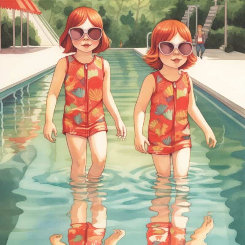 Rozprávka pre deti - Červené plavky