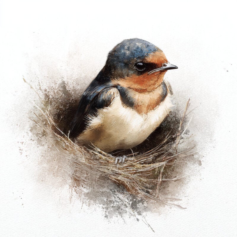 Rozprávka pre deti - Chorá lastovička