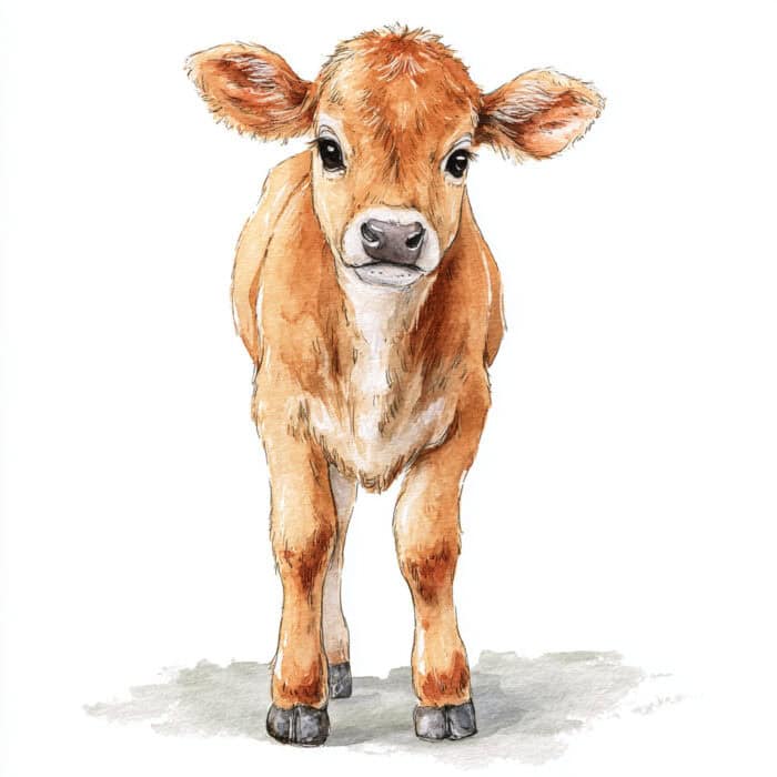 Rozprávka na čítanie - Teliatko a srnček