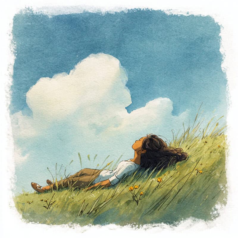 Rozprávka na dobrú noc - Mia a jej kôň Ucháč