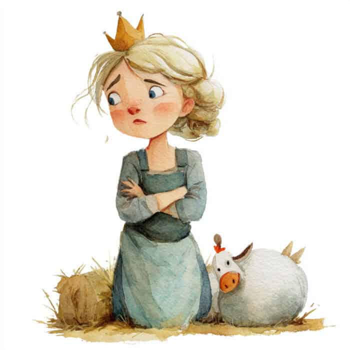 Rozprávka na čítanie - Ako sa princezná stala gazdinou