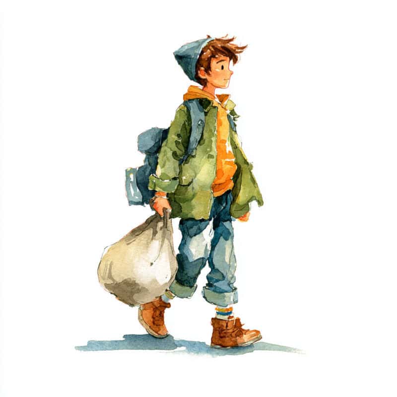 Rozprávka na čítanie - O lenivom Jurkovi