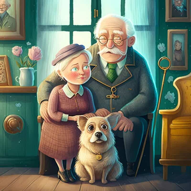 Rozprávka pre deti Ako babka s dedkom hľadali psíka