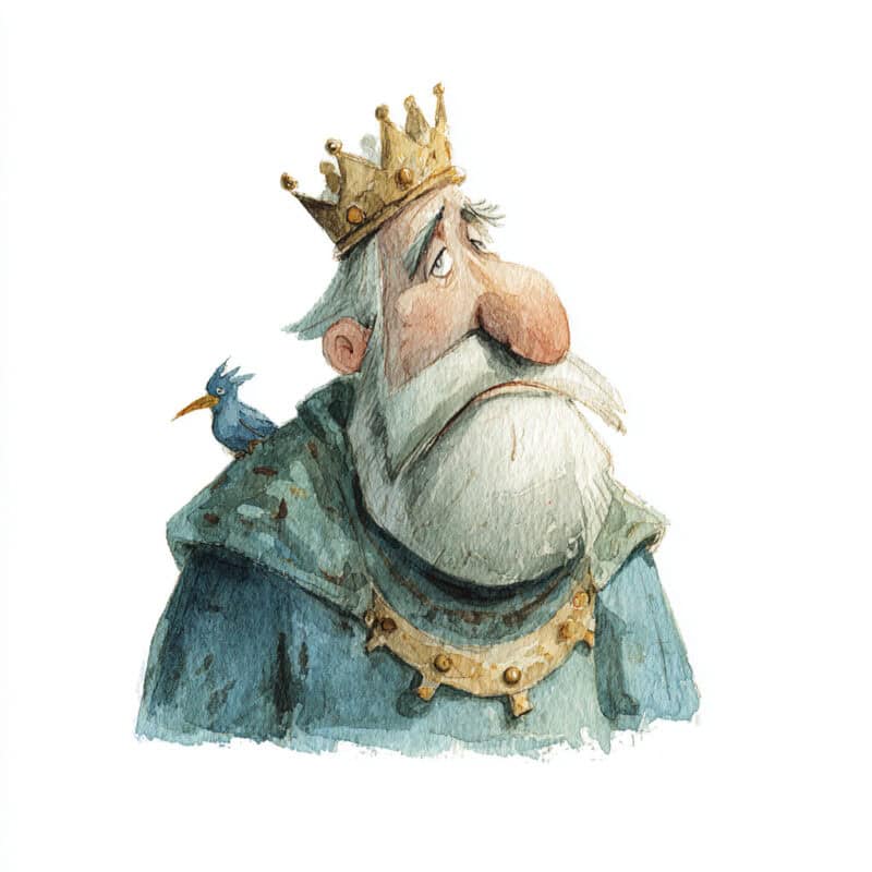 Rozprávka pre deti - Kráľ a zakopaný kľúč