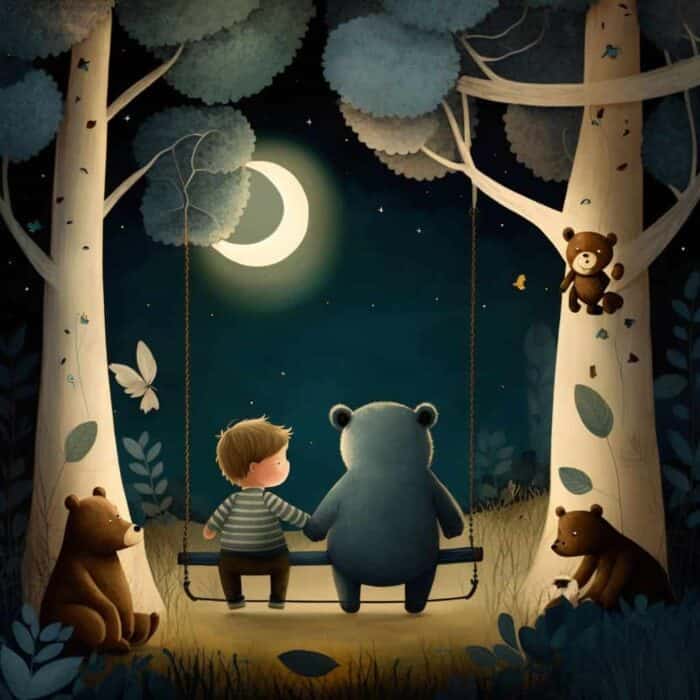 Rozprávka na dobrú noc - Ako sa deti skamarátili s medveďmi