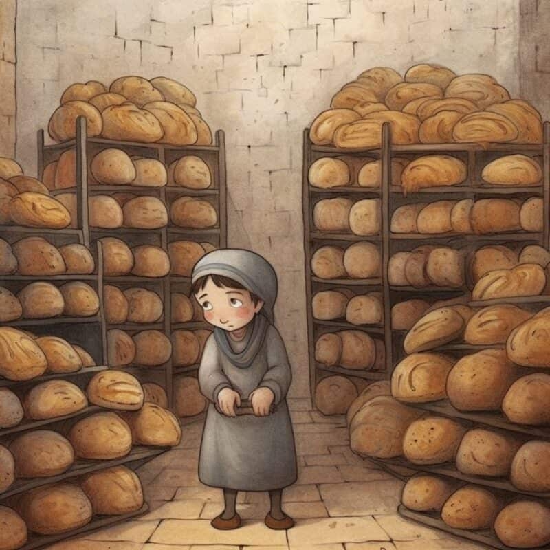 Rozprávka na čítanie - Dukáty premenené na chleby