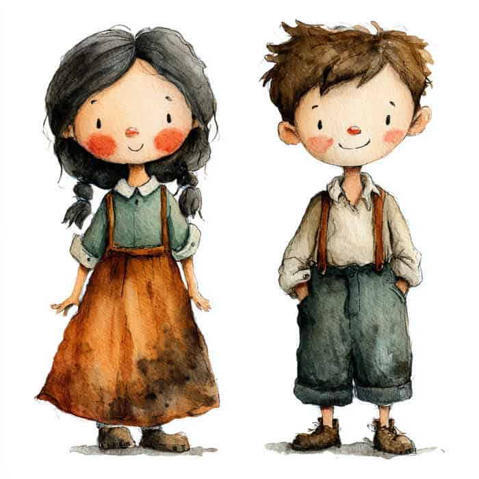 Rozprávka na čítanie - Kamaráti z čierneho lesa
