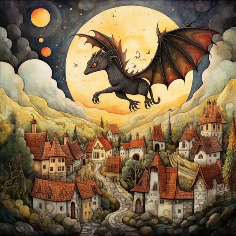 Rozprávka na dobrú noc - Kováč Marek a drak