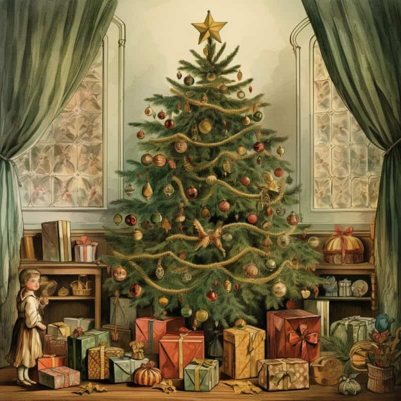 Rozprávka pre deti - Zdobenie stromčeku