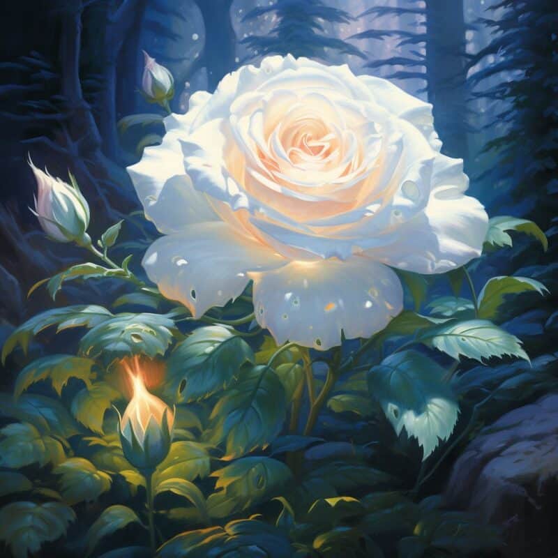 Rozprávka na čítanie - Biela ruža