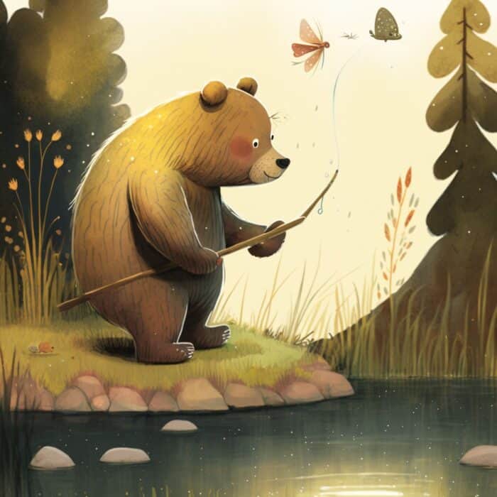 Rozprávka pre deti O medvedíkovi Erikovi a veveričke Ryške