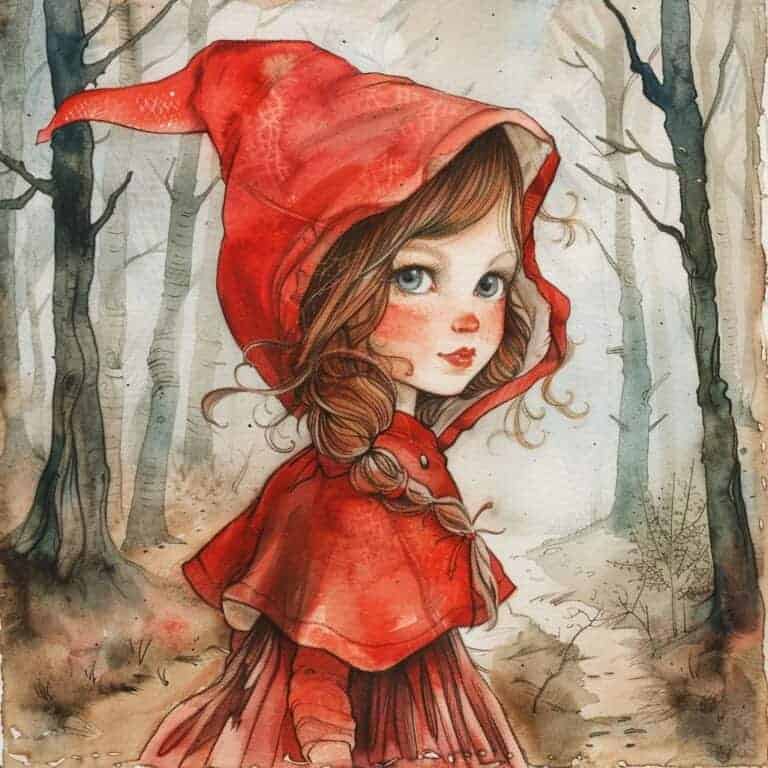 Rozprávka na dobrú noc - Cervena Karkulka 768x768 1