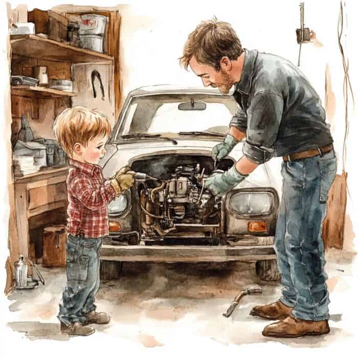 Rozprávka na čítanie - Malý opravár