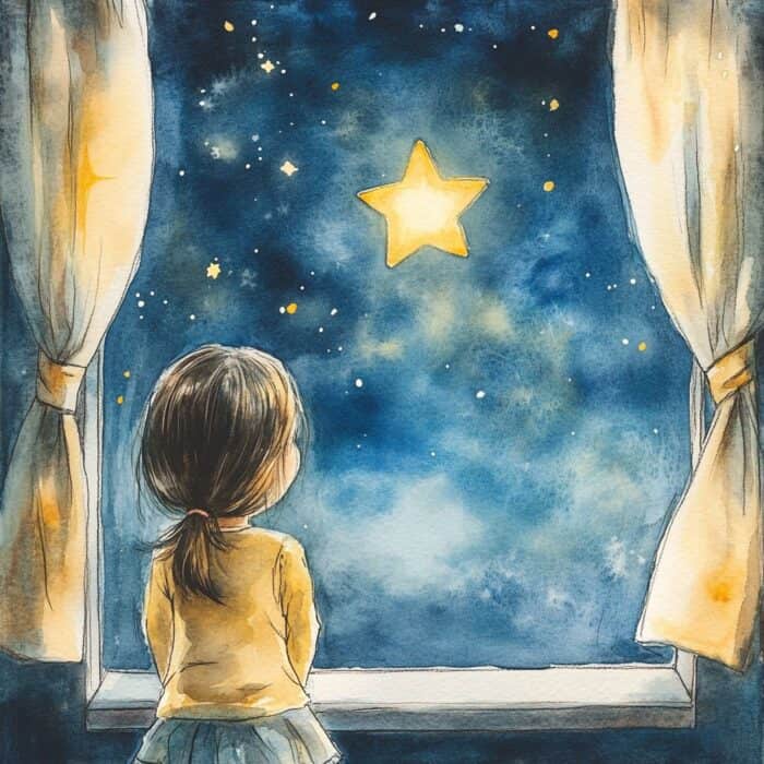 Rozprávka pre deti - Novoročné hviezdne prianie