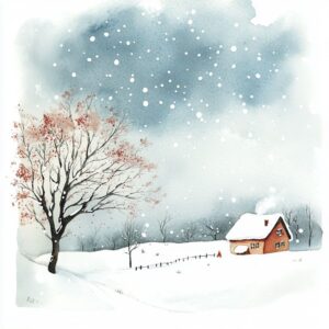 Rozprávka na čítanie - Prvá snehová nádielka