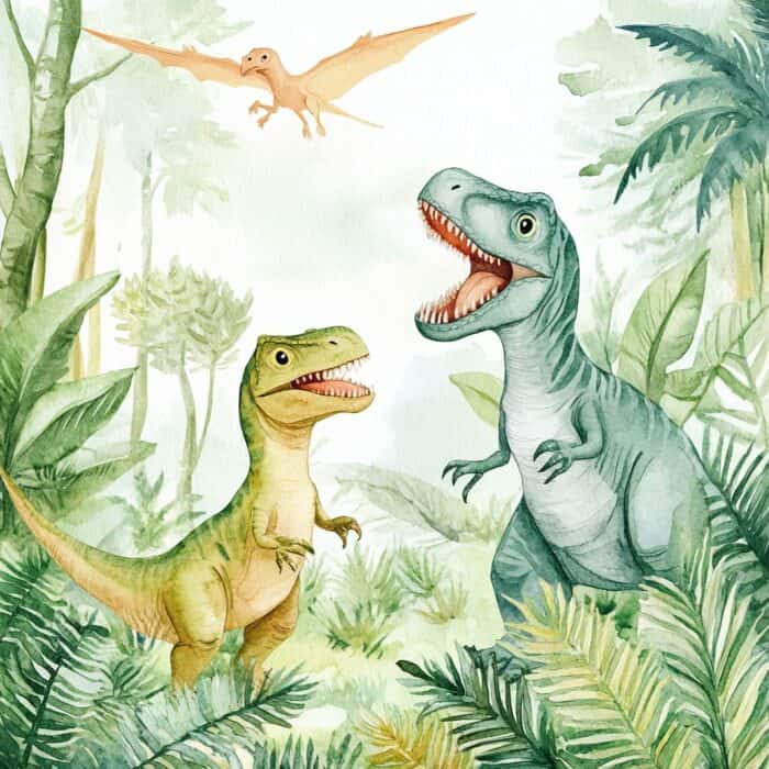 Rozprávka na dobrú noc - Rozprávky o dinosauroch