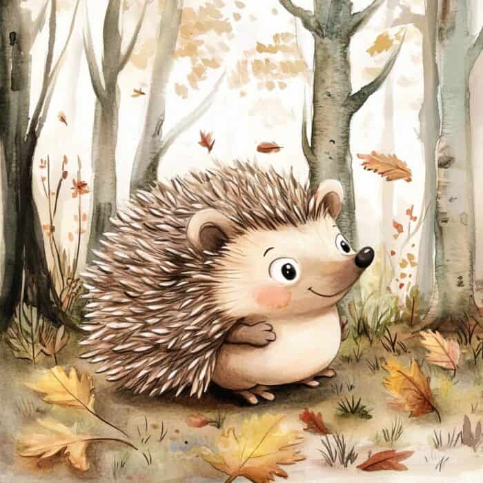 Rozprávka na dobrú noc - Rozprávky o ježkoch