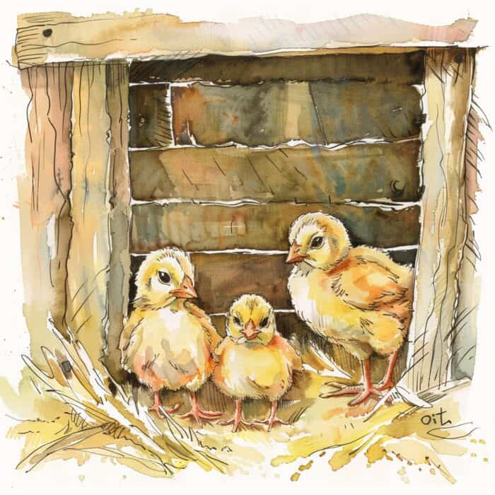 Rozprávka pre deti - Rozprávky o kuriatkach