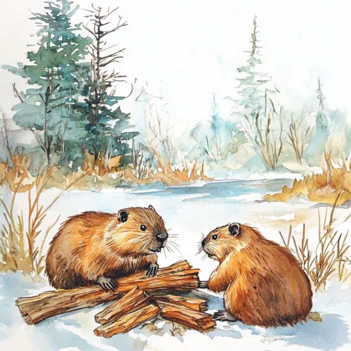 Rozprávka na dobrú noc - Zvieratká oslavujú Silvester