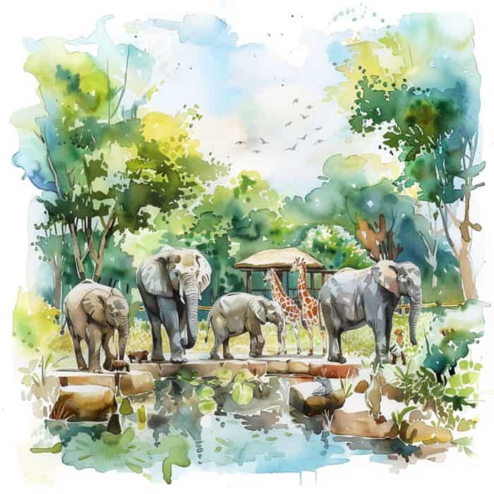 Rozprávka na čítanie - Rozprávky o ZOO