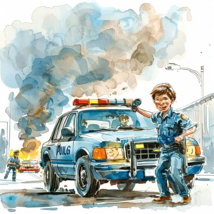 Rozprávka na dobrú noc - Rozprávky o policajtoch