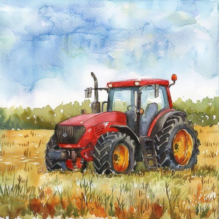Rozprávka na čítanie - Rozprávky o traktoroch
