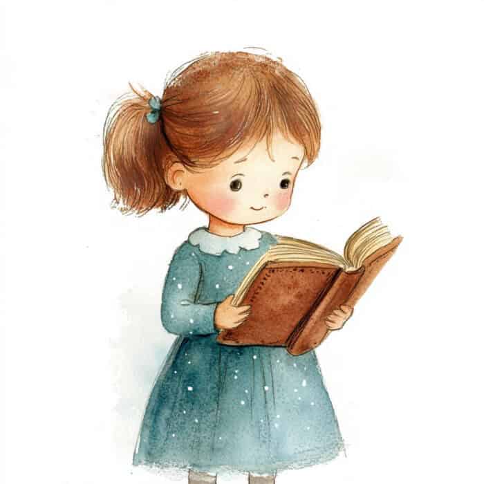 Rozprávka na čítanie - Alenka a kniha kúzel