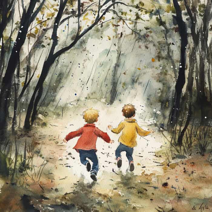 Rozprávka na čítanie - Búrka a stratení chlapci