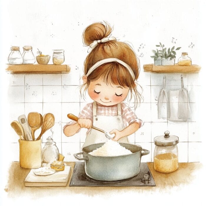 Rozprávka na dobrú noc - Malá kuchárka