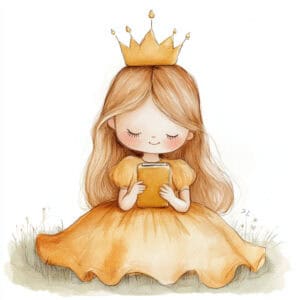 Rozprávka na dobrú noc - Princeznin nový mobil