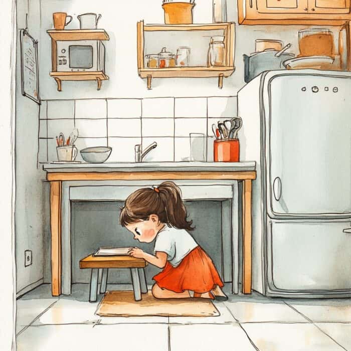 Rozprávka na dobrú noc - Rozprávka o stratenej žiackej knižke