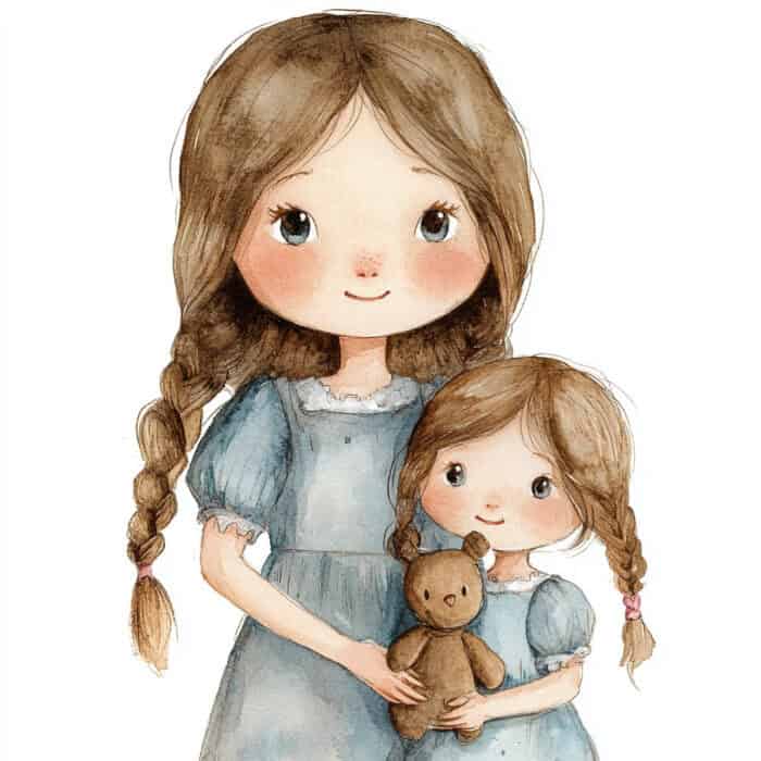 Rozprávka pre deti - Smutná bábika