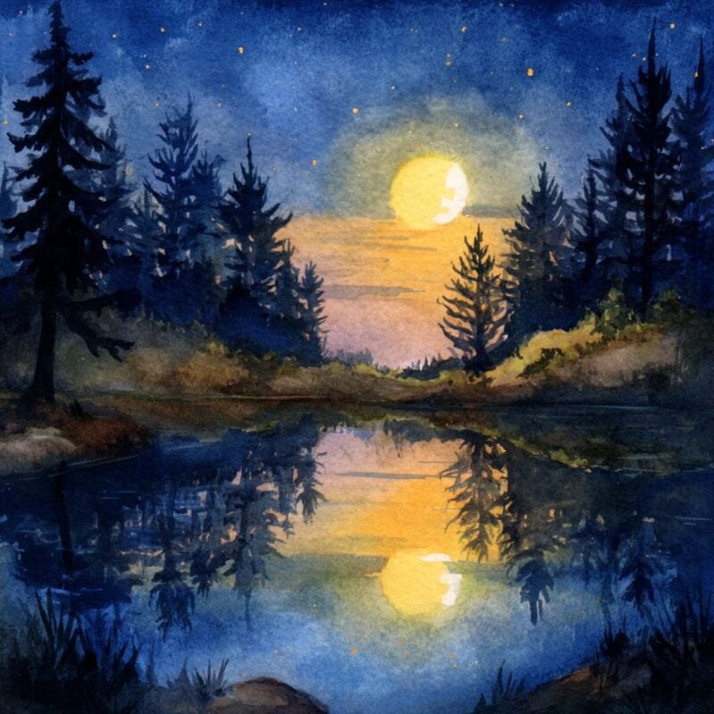 Rozprávka pre deti - Tajomné jazierko