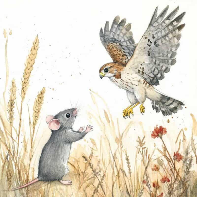 Rozprávka pre deti - Ako chcela myška zmeniť farbu