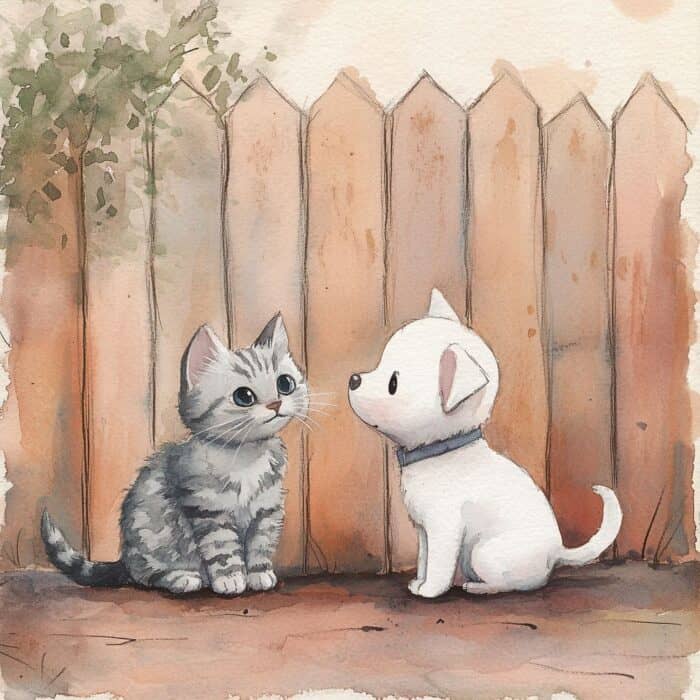 Rozprávka na čítanie - Ako sa Ajo bál mačiek