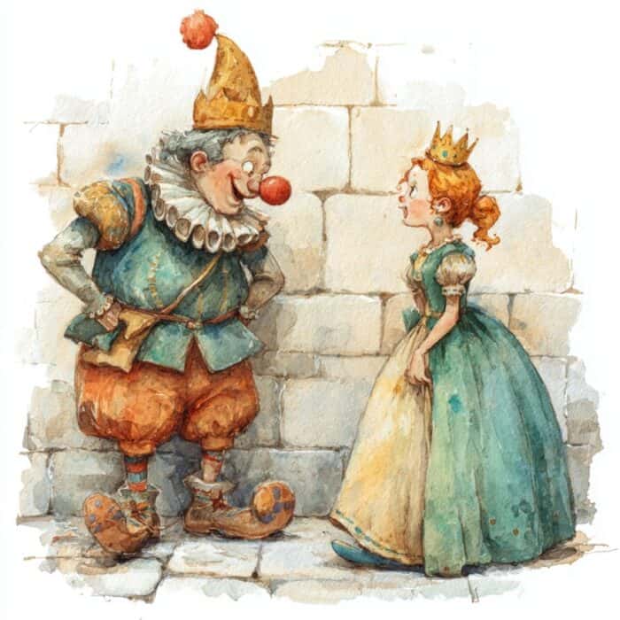 Rozprávka pre deti - Kto rozosmeje princeznú