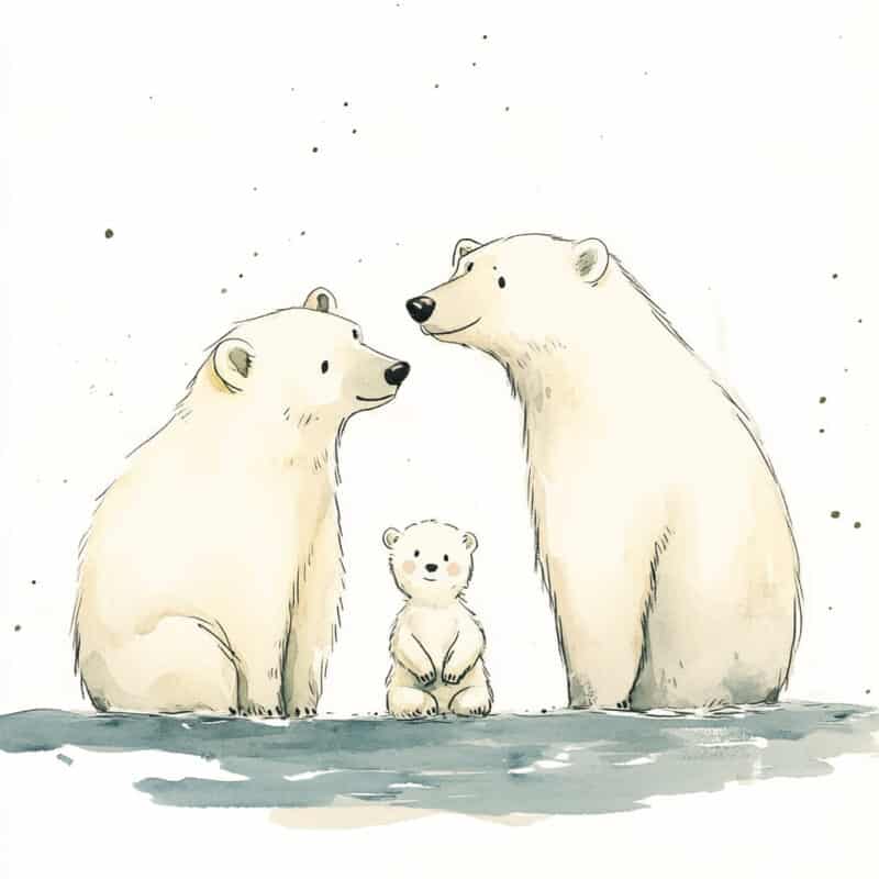 Rozprávka na čítanie - Ľadový medveď Nanuk