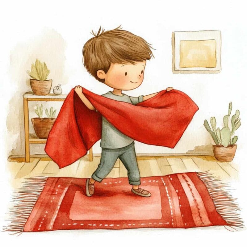 Rozprávka pre deti - Lietajúca prikrývka