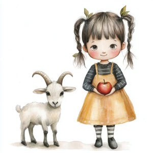 Rozprávka na čítanie - Malá Lony a jej život na farme