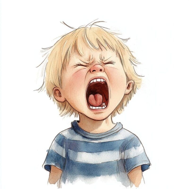 Rozprávka na dobrú noc - O Otíkovi, ktorý stále jačal a kričal