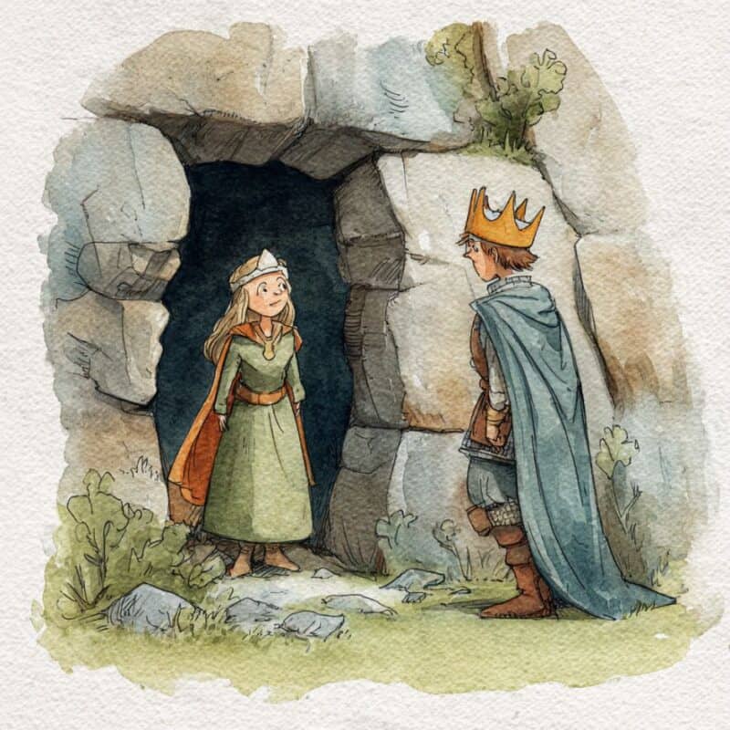 Rozprávka na dobrú noc - O zbabelom rytierovi