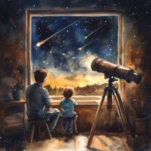 Rozprávka na čítanie - Sledovanie hviezd